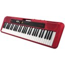 Ver imagem 2 de Teclado Musical Casiotone Basico Digital Vermelho Ct-s200rdc2-br
