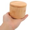 Saleiro de Bambu Redondo com Tampa 9cm X 6cm - 3