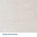 Ver mais imagens de Conjunto Sofá Living 2 Lugares 180cm com Puff Linho Ananda CabeCasa MadeiraOriginals Bege/Creme