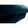 Sofá Cama para Sala de Estar Zaia com Baú Veludo Matrix - Azul - 7