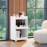 Balcão para Organizar Multiuso Modelo Jade para Casa Branco - 1