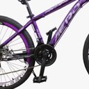 Ver imagem 4 de Bicicleta Aero Venum Aro 26 Montada 21 Marchas Quadro Alumínio Descanso Lateral