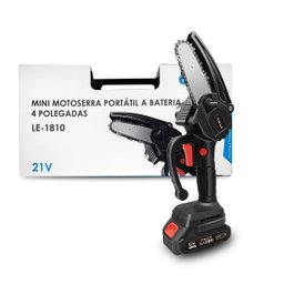 Mini Moto Serra Jardim 4 Polegadas 2 Baterias - 2
