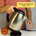 Ver imagem 3 de Chaleira Elétrica Inox 2l 110v Automática Bule Térmica Tampa