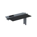Ver imagem 1 de Complemento da Mesa Plataforma para Coworking 110x792 CPLPSC110 110cm Industrial Preto e Grafito