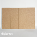 Ver imagem 1 de Shiplap com Espaçador 11cm – Mdf 12 Ripas 1,36m