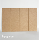 Ver imagem 1 de Shiplap com Espaçador 11cm – Mdf 12 Ripas 1,36m