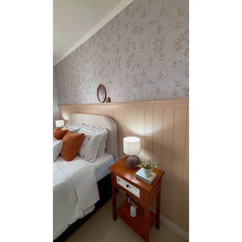 Shiplap MDF Cru 136cm 11cm com Espaçador 12 Réguas