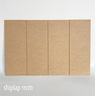 Shiplap Mdf 11cm (12 Ripas 1,36m) com Espaçador - 1