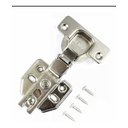 Ver imagem 1 de 4 Pçs Dobradiça Curva com Amortecedor Slide On 35mm - Renna