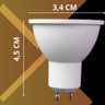 Lâmpada Led Mini-dicroica Mr11 4w 3000k Gu10 Bivolt - 4