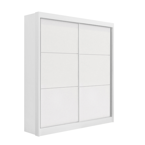 Guarda Roupa Mdf Santorini 2 Portas Branco