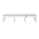 Ver imagem 4 de Espaço de Trabalho 6 Lugares 3,30m X 1,40m Pé Painel F5 Cor:branco