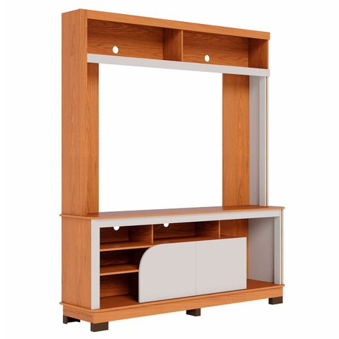 Estante para Tv 65 Pol 160cm Braga Freijó/off White C05 - Mpozenato