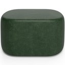 Ver imagem 6 de Puff Decorativo Orgânico para Living Quarto 70cm Doha W01 Couríssimo Verde Musgo - Lyam Decor