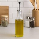 Ver imagem 2 de Bico Dosador com Tampa 2 Peças Plástico Inox para Garrafa Azeite Vinagre Weck