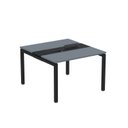 Ver imagem 2 de Estação de Trabalho Mesa Plataforma Escritório Dupla para 2 Pessoas com Caixa de Tomada PDC