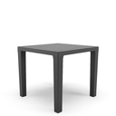 Ver imagem 2 de Mesa Multiuso Quadrada Plástica 80 Cm Niala Plaxmetal Preta
