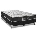 Ver imagem 1 de Cama Box King: Colchão Molas Probel Bonnel ProDormir Sleep + Base CRC Suede Black(193x203)