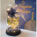 Ver imagem 4 de Luminária a Rosa Encantada Brilhante Azul o Pequeno Príncipe