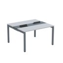 Ver imagem 2 de Estação de Trabalho Mesa Plataforma Escritório Dupla para 2 Pessoas com Caixa de Tomada PDC