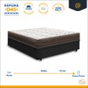 Ver imagem 4 de Cama Box Baú + Colchão de Viúva Ortobom D45 Iso 150 128x188x60 Cm