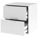 Ver imagem 4 de Berço Multifuncional Formare e Guarda Roupa Tutto New 4 Portas Branco Acetinado - Matic