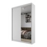 Guarda-roupa Solteiro 100% Mdf Bp com 2 Portas e 1 Espelho Geneve - 6