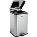 Ver imagem 1 de Lixeira Retangular 20l Inox Vonder