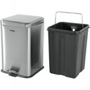 Ver imagem 4 de Lixeira Retangular 20l Inox Vonder