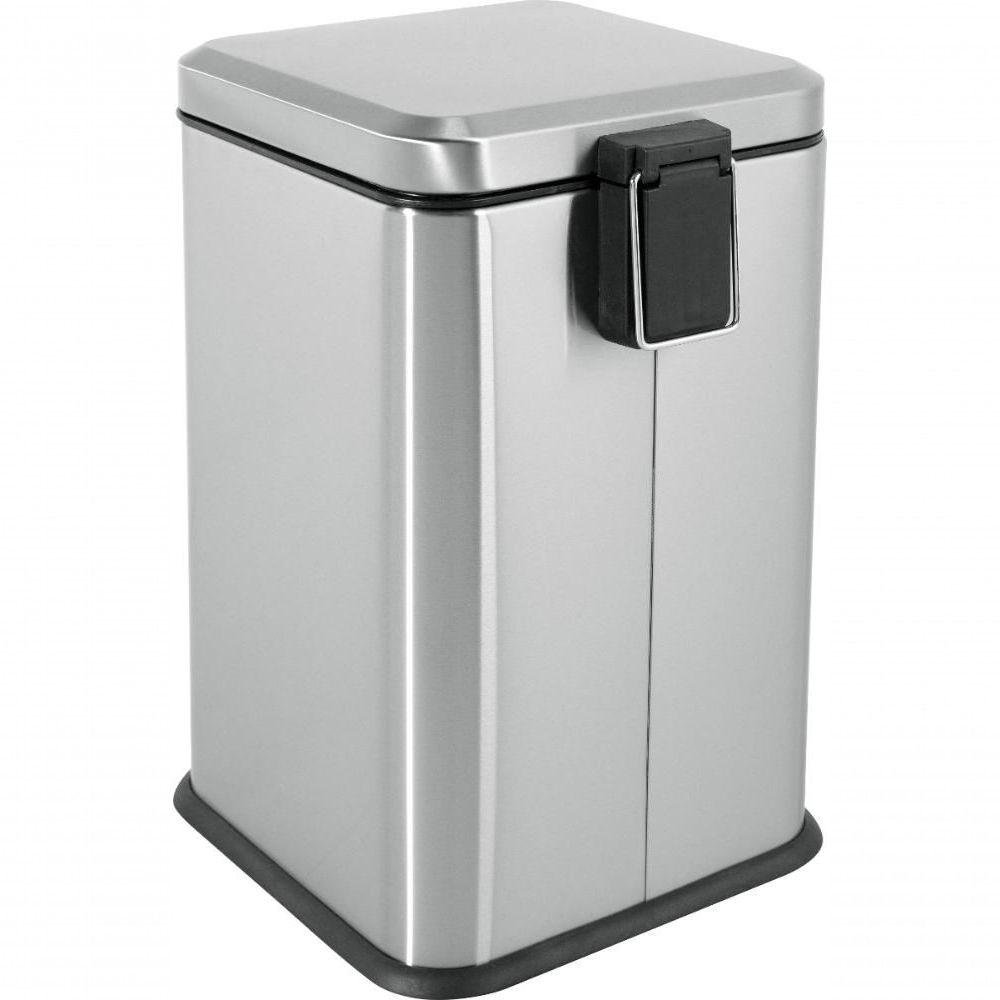 Lixeira Retangular 20l Inox Vonder - 5