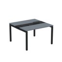 Ver imagem 2 de Estação de Trabalho Mesa Plataforma Escritório Dupla para 2 Pessoas com Caixa de Tomada PDC