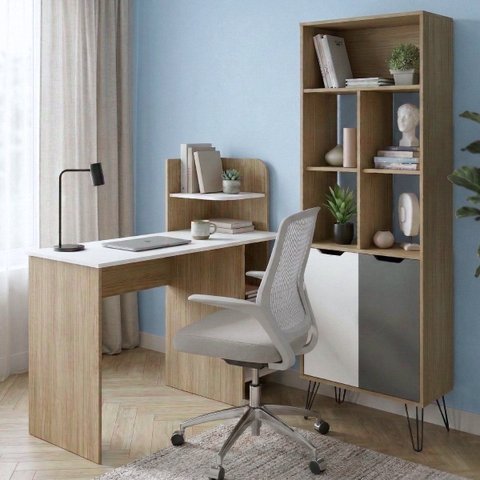 Sala de Estudos Link Carvalho | Off White