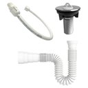 Ver imagem 7 de Kit Lavabo Banheiro Sifão 72cm Válvula 7/8 Engate 40 Flexível