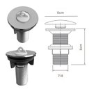 Ver imagem 6 de Kit Lavabo Banheiro Sifão 72cm Válvula 7/8 Engate 40 Flexível