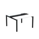 Ver imagem 2 de Estação de Trabalho Mesa Plataforma Escritório Dupla para 2 Pessoas com Caixa de Tomada PDC