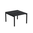 Ver imagem 2 de Estação de Trabalho Mesa Plataforma Escritório Dupla para 2 Pessoas com Caixa de Tomada PDC