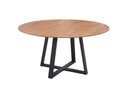 Ver imagem 1 de Conjunto Mesa Oliva 150cm 6 Cadeiras Londres Gol Decor Cinamomo/Preto/Marrom/Preto