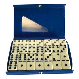 Dominó com Estojo de PVC Azul N234568-7 - Quanhe - 3