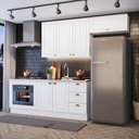 Ver imagem 1 de Cozinha 4 Peças Com Módulo De Forno De Embutir Amy Casa 812