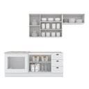 Ver imagem 3 de Cozinha 4 Peças Com Módulo De Forno De Embutir Amy Casa 812