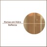 Cozinha Completa com Vidro Reflecta 5 Peças 9 Portas Viena - 18