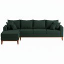 Ver imagem 4 de Sofá Beny com Chaise Esquerda, 1,40x2,60m, 4 Lugares, Linho, Base em Madeira.