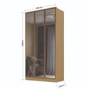 Ver imagem 4 de Guarda-roupa 3 Portas Reflecta Ravi