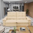 Ver imagem 1 de Sofá Retrátil e Reclinável 270 Cm Porto Belo