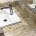 Ver imagem 5 de Papel de Parede Mármore Travertino Vinil Adesivo Impermeável Lavável Pia Box Mesa Banheiro 2m X 60cm