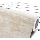 Ver mais imagens de Papel de Parede Mármore Travertino Vinil Adesivo Impermeável Lavável Pia Box Mesa Banheiro 2m X 60cm