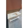 Papel de Parede Mármore Travertino Vinil Adesivo Impermeável Lavável Pia Box Mesa Banheiro 2m X 60cm - 3