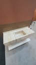 Ver imagem 3 de Papel de Parede Mármore Travertino Vinil Adesivo Impermeável Lavável Pia Box Mesa Banheiro 2m X 60cm
