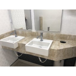 Papel de Parede Mármore Travertino Vinil Adesivo Impermeável Lavável Pia Box Mesa Banheiro 2m X 60cm - 2